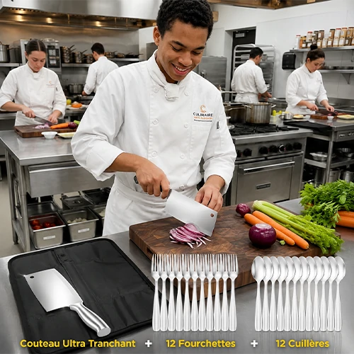 DragonCut™ – Le Couteau Ultra Tranchant Des Chefs Asiatiques + 2 Cadeaux