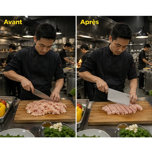 DragonCut™ – Le Couteau Ultra Tranchant Des Chefs Asiatiques + 2 Cadeaux