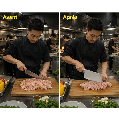 DragonCut™ – Le Couteau Ultra Tranchant Des Chefs Asiatiques + 2 Cadeaux